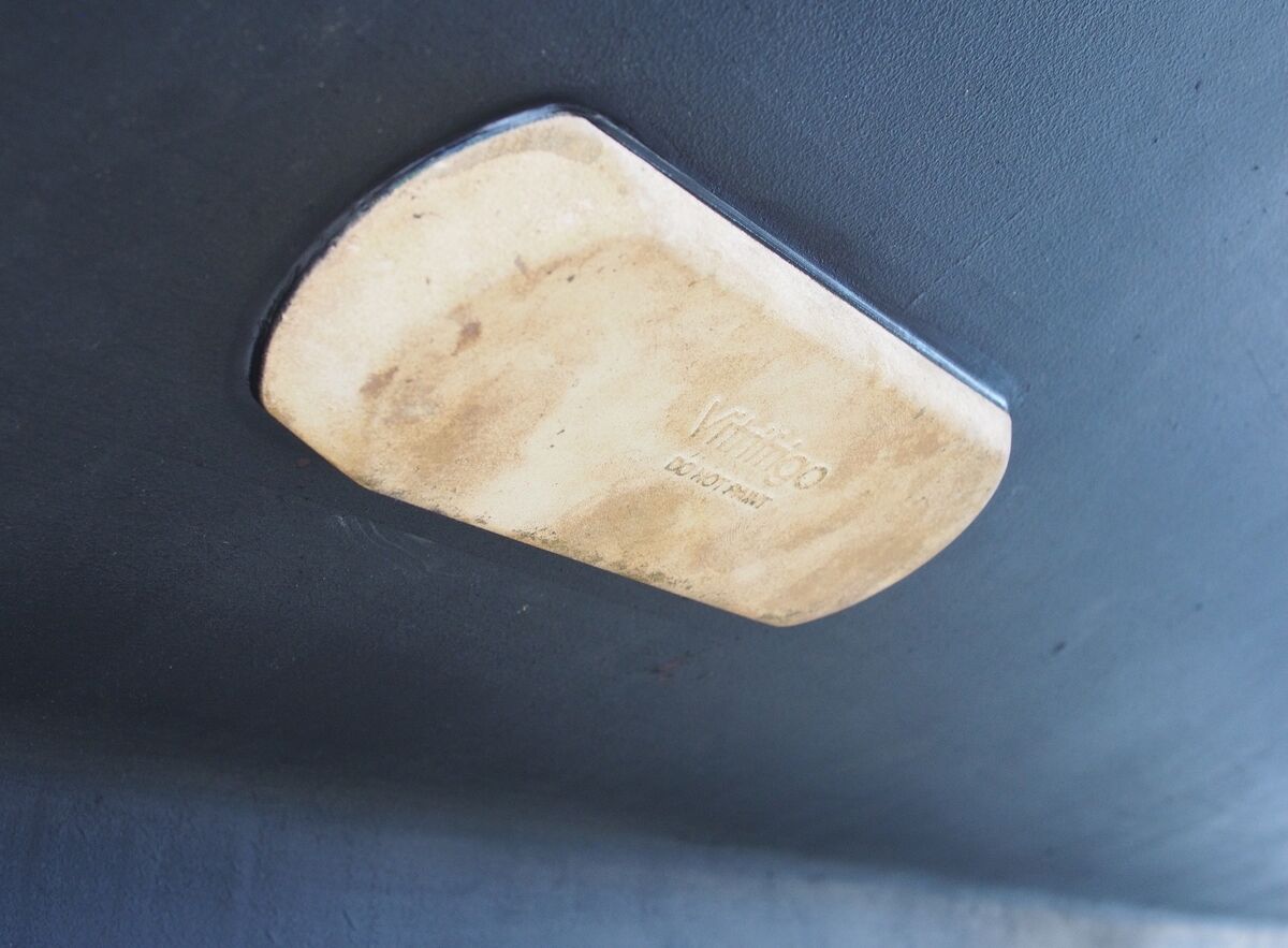The new keel cooler fitted for the freezer